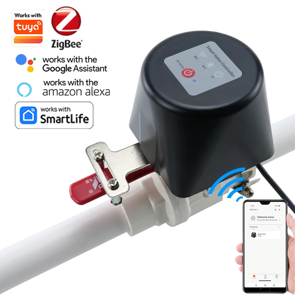 Tuya Zigbee Garden Irrigation Controller - Умный газовый клапан Zigbee 1/2