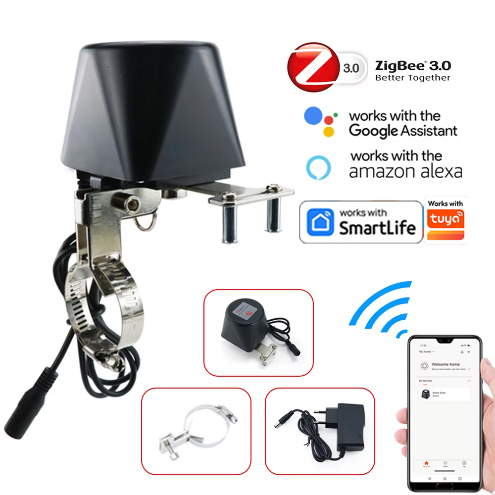 Tuya Zigbee Garden Irrigation Controller - Умный газовый клапан Zigbee с Wi-Fi,