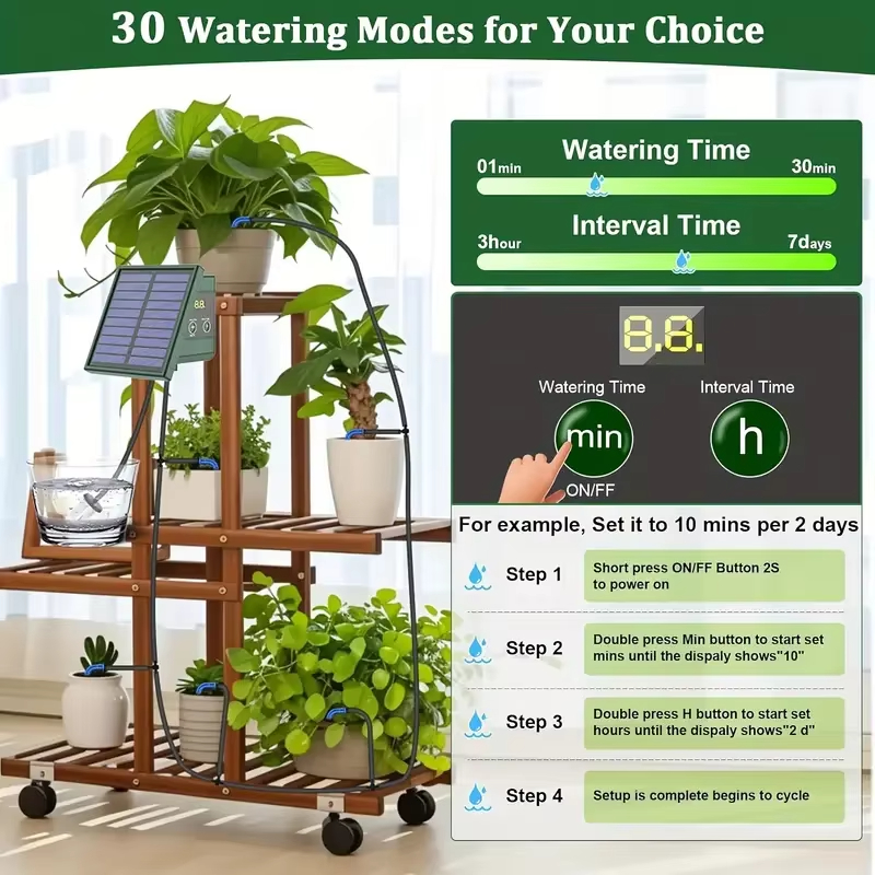 Rain Sensor For Irrigation Timer - Новая система капельного полива DIY квадратной