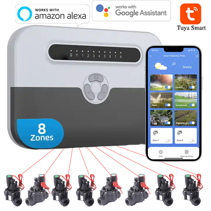 Rain Sensor For Irrigation Timer - 8-канальный Wi-Fi контроллер для умного домашнего