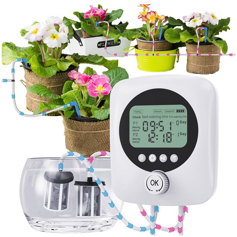 Automatic Watering Pump Indoor Plants - Устройство для полива растений ABYN-Vacation с
