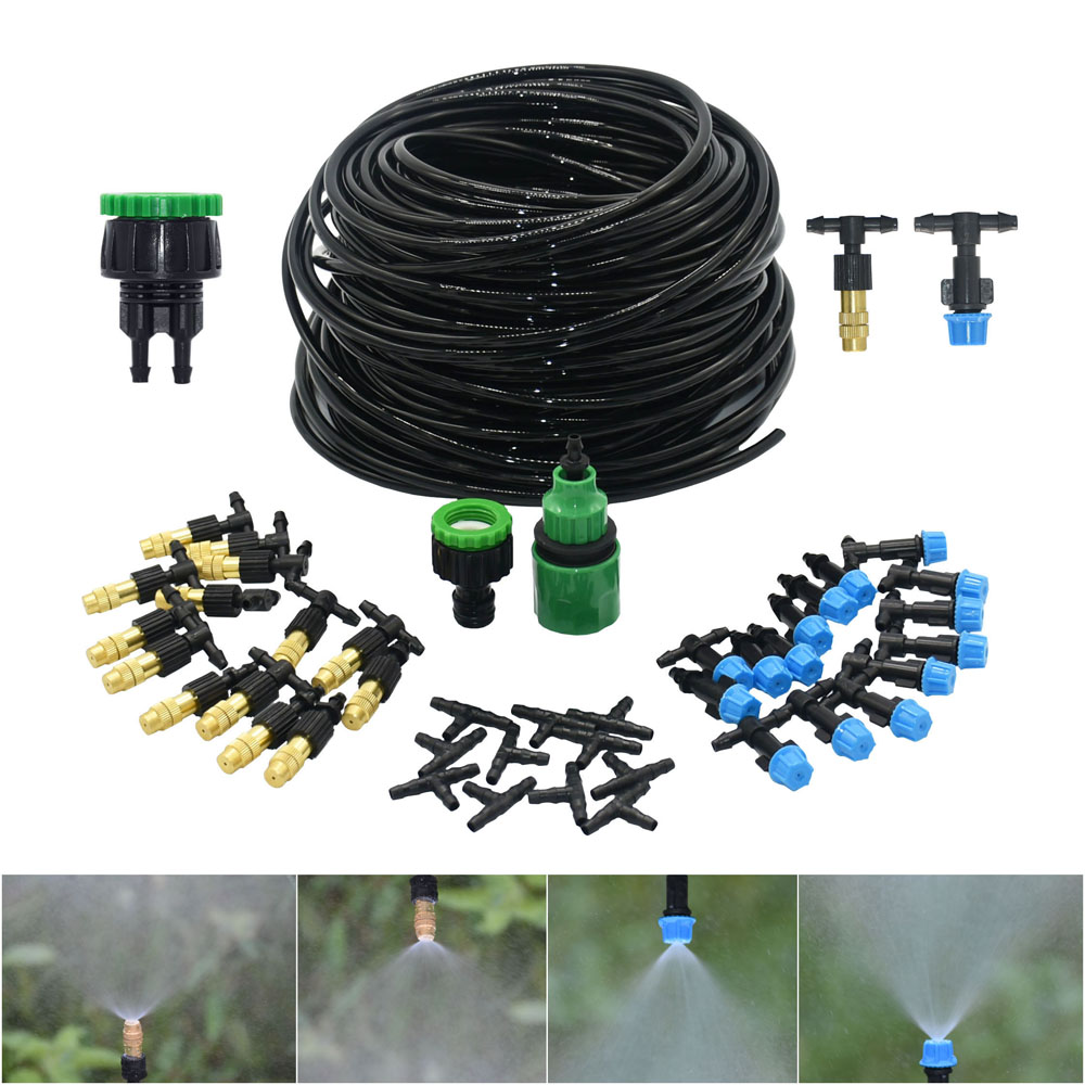 Mist Cooling System Outdoor Patio 15M - Наружная система охлаждения садового орошения 5-30