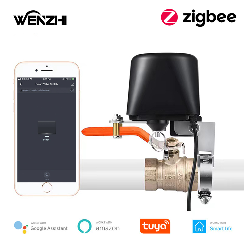 Tuya Zigbee Garden Irrigation Controller - Система дистанционного управления водяным/газовым клапаном ZigBee