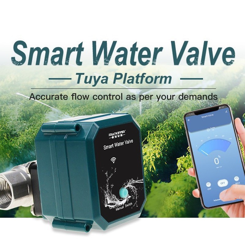 Tuya Zigbee Garden Irrigation Controller - Умный контроллер водяного клапана Tuya WiFi