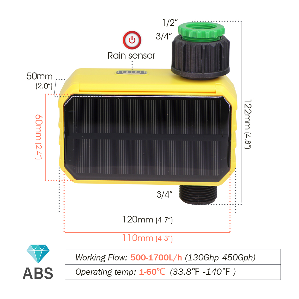 Умный таймер полива Zigbee, за – обзор и цена Rain Sensor For Irrigation Timer