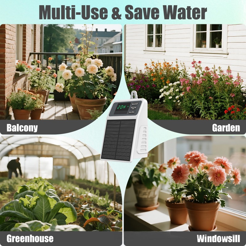 【CHRISTMAS 】Набор для автомати – обзор и цена Solar Drip Irrigation Kit Garden