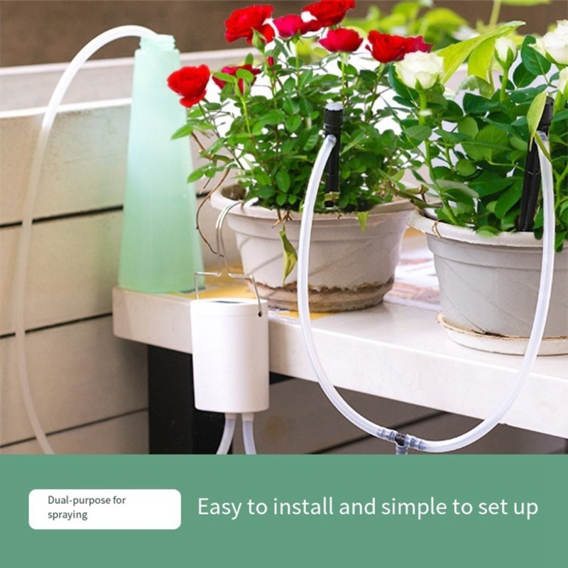 Автоматическая система полива  – обзор и цена Automatic Watering Pump Indoor Plants