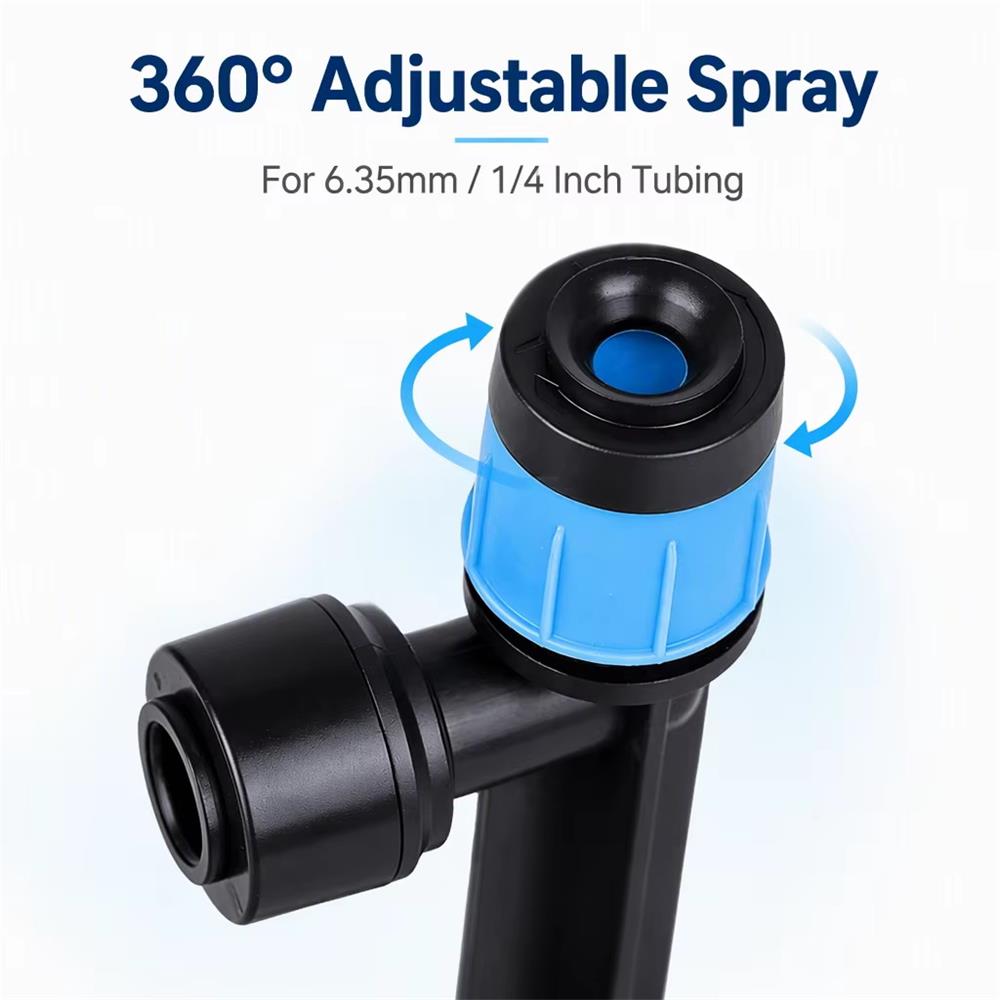 10/20 шт. регулируемых капельн – обзор и цена Drip Emitters Adjustable 360 Micro