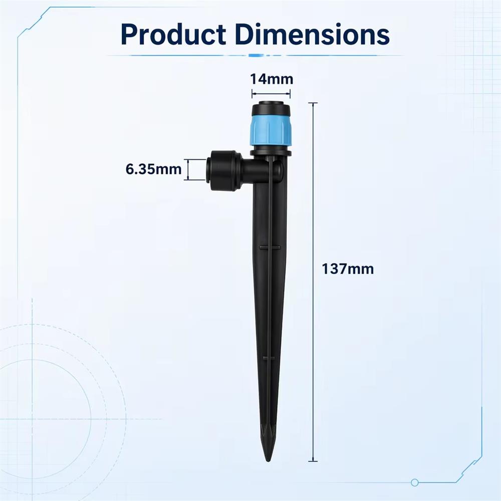 10/20 шт. регулируемых капельн – обзор и цена Drip Emitters Adjustable 360 Micro