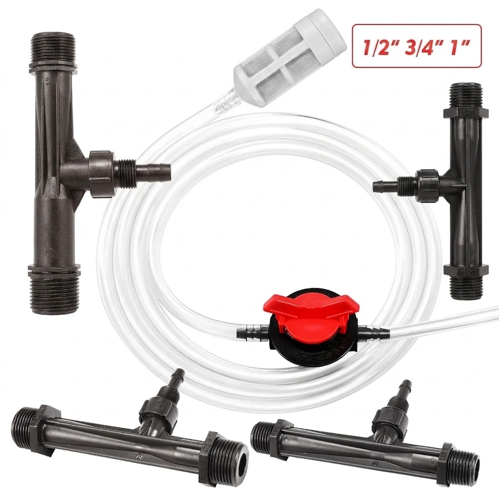 Комплект Вентури для внесения  – обзор и цена Fertilizer Injector Venturi 3/4 Inch