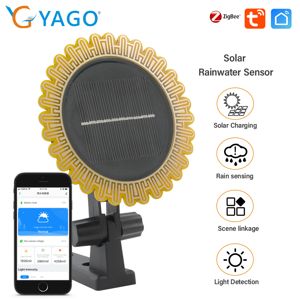 Tuya Zigbee солнечный датчик с – обзор и цена Tuya Zigbee Garden Irrigation Controller