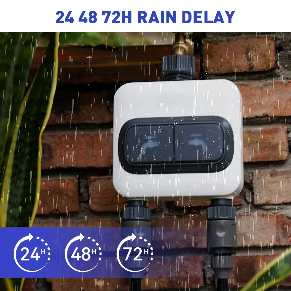 Wi-Fi таймер полива RAINPOINT  – обзор и цена Wifi Water Timer Hose Faucet Smart