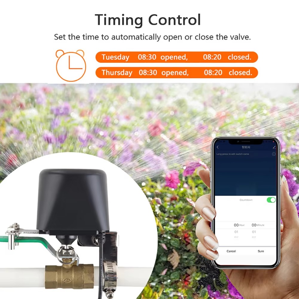 Водяной клапан Tuya Zigbee или – обзор и цена Tuya Zigbee Garden Irrigation Controller