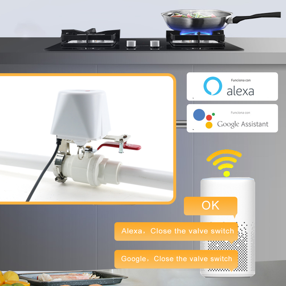 Умный газовый клапан Zigbee 1/ – обзор и цена Tuya Zigbee Garden Irrigation Controller
