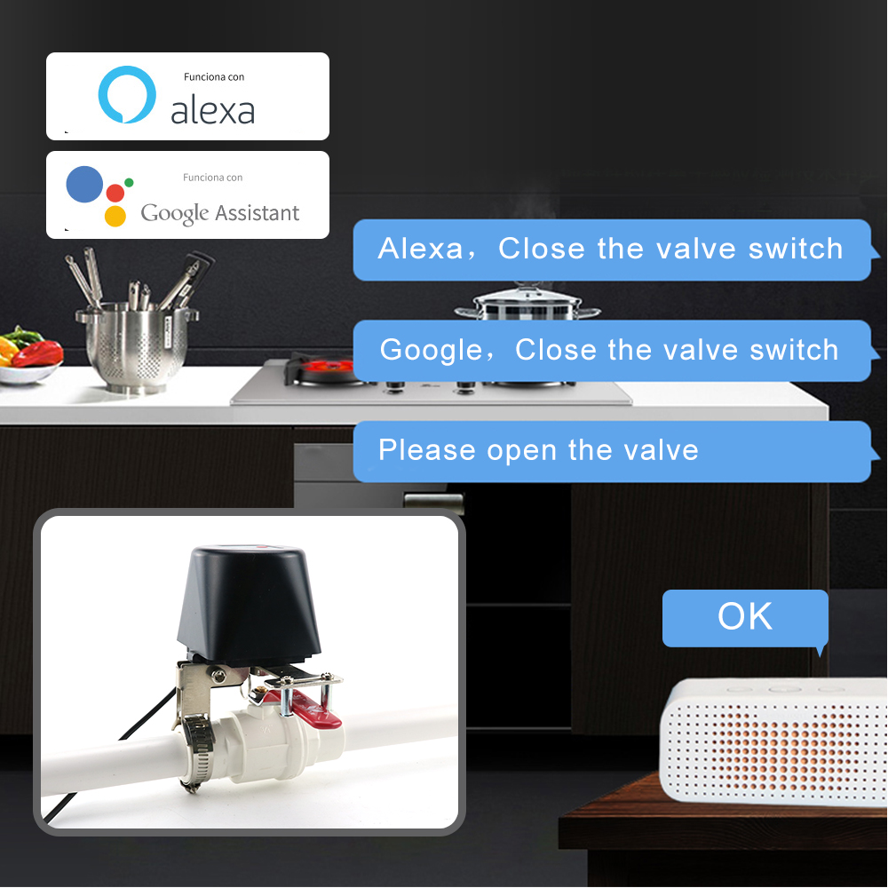 Умный газовый клапан Zigbee с  – обзор и цена Tuya Zigbee Garden Irrigation Controller