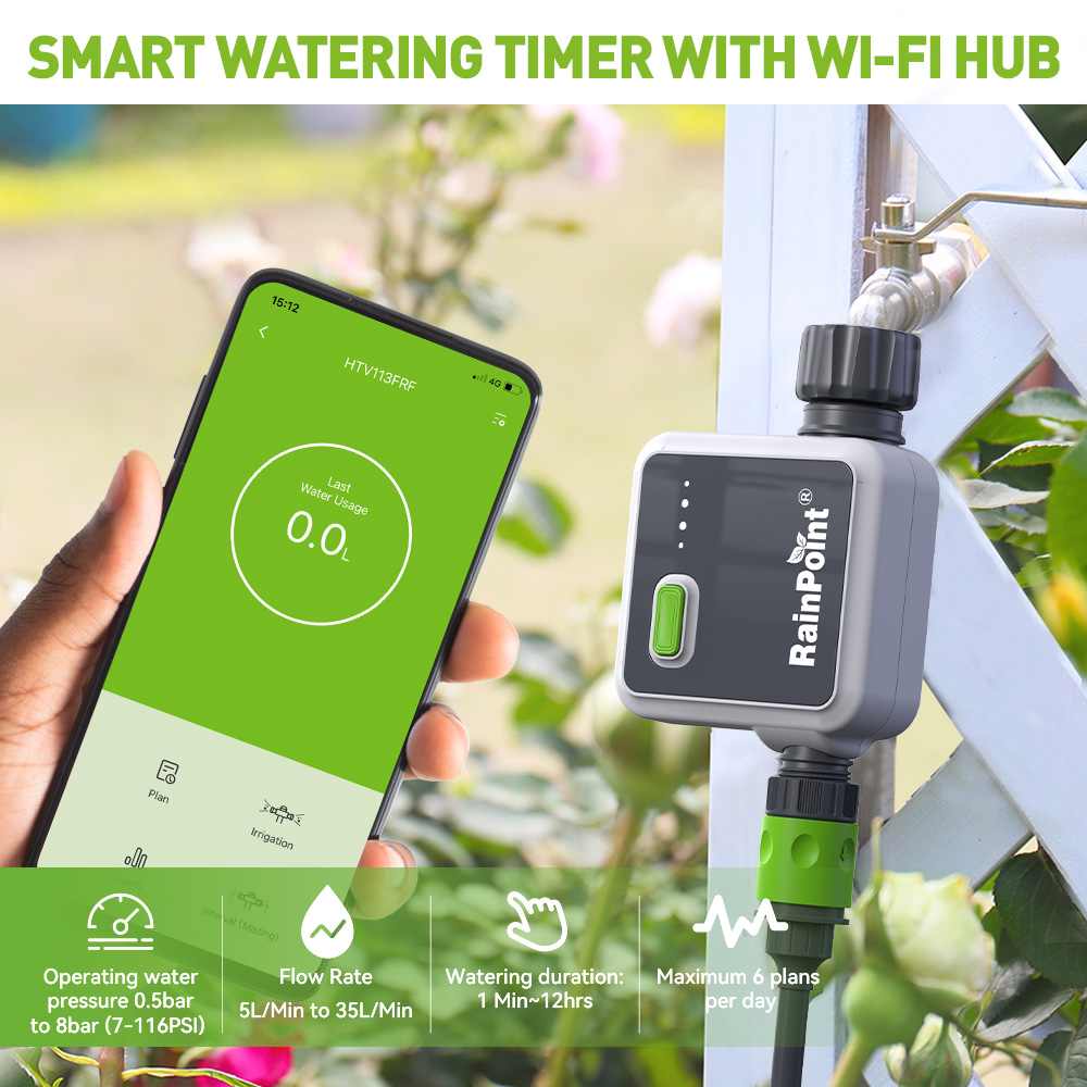 Беспроводной умный таймер поли – обзор и цена Wifi Water Timer Hose Faucet Smart