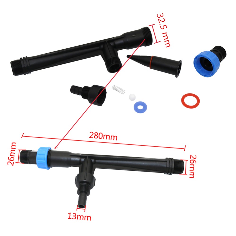 Комплект инжектора удобрений В – обзор и цена Fertilizer Injector Venturi 3/4 Inch