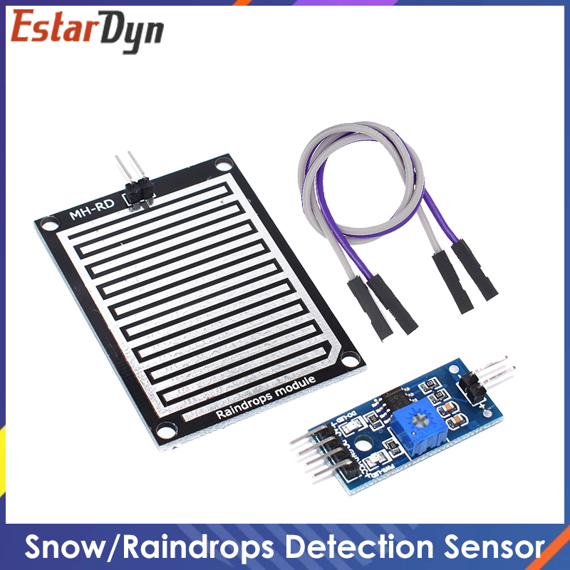 Модуль датчика обнаружения сне – обзор и цена Rain Sensor For Irrigation Timer