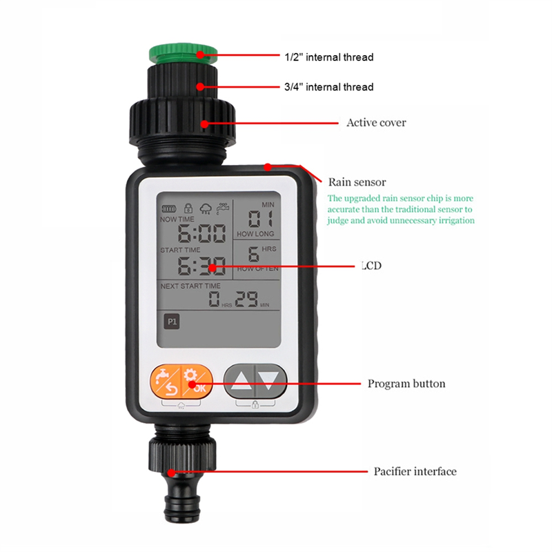 HHTL автоматический ручной реж – обзор и цена Rain Sensor For Irrigation Timer