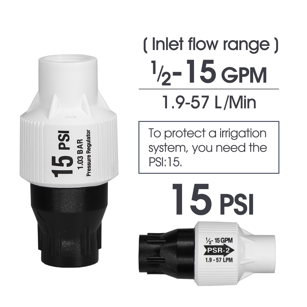 Редуктор давления 15psi, регул – обзор и цена Drip Irrigation Pressure Regulator 15Psi
