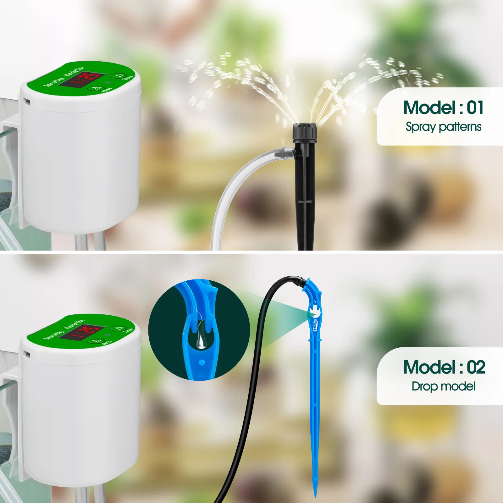 Интеллектуальная система капел – обзор и цена Solar Drip Irrigation Kit Garden