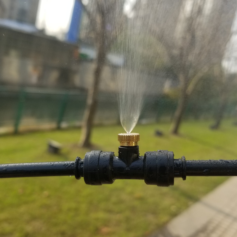 Система запотевания садового п – обзор и цена Mist Cooling System Outdoor Patio 15M