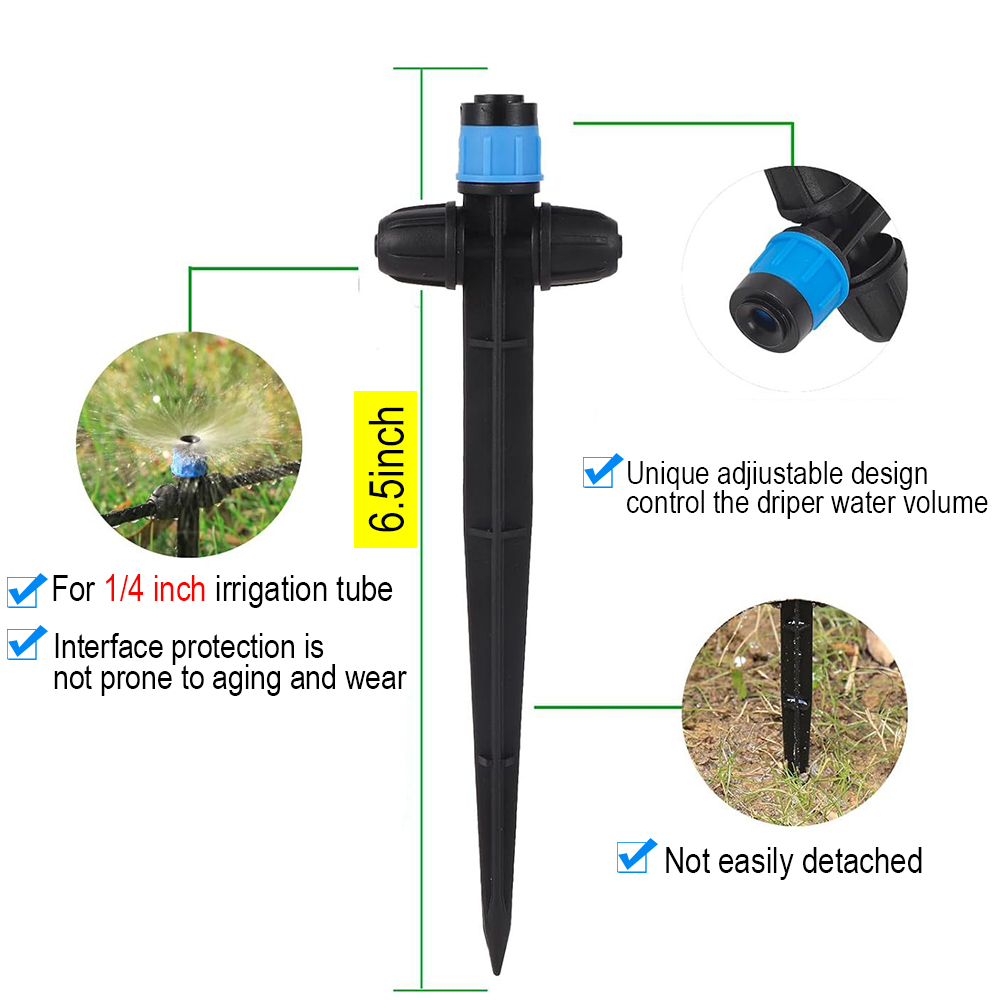 Регулируемый капельный эмиттер – обзор и цена Drip Emitters Adjustable 360 Micro