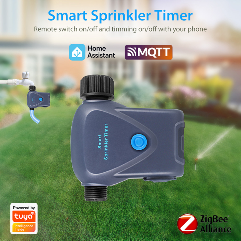 Zigbee Tuya Таймер воды с заде – обзор и цена Tuya Zigbee Garden Irrigation Controller