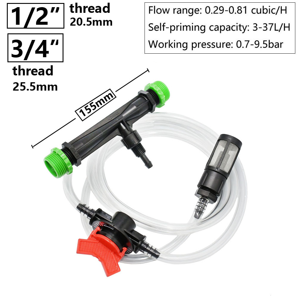Система внесения удобрений Вен – обзор и цена Fertilizer Injector Venturi 3/4 Inch