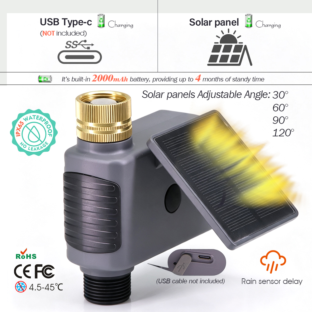 Умный комплект капельного орош – обзор и цена Solar Drip Irrigation Kit Garden