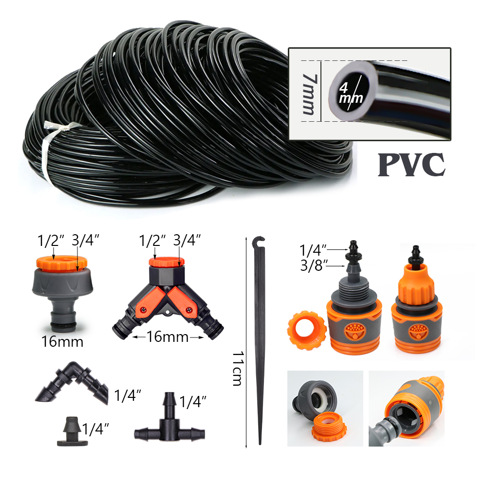Умный комплект капельного орош – обзор и цена Solar Drip Irrigation Kit Garden