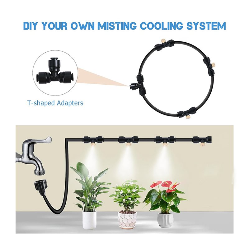 Система охлаждения туманом AB3 – обзор и цена Mist Cooling System Outdoor Patio 15M