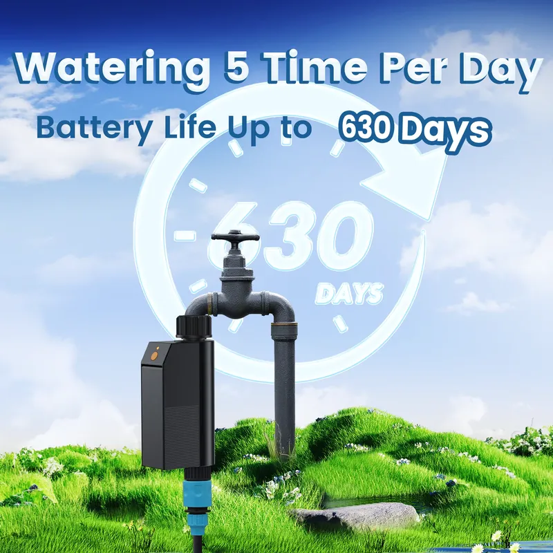 Умный Wi-Fi таймер для полива  – обзор и цена Wifi Water Timer Hose Faucet Smart