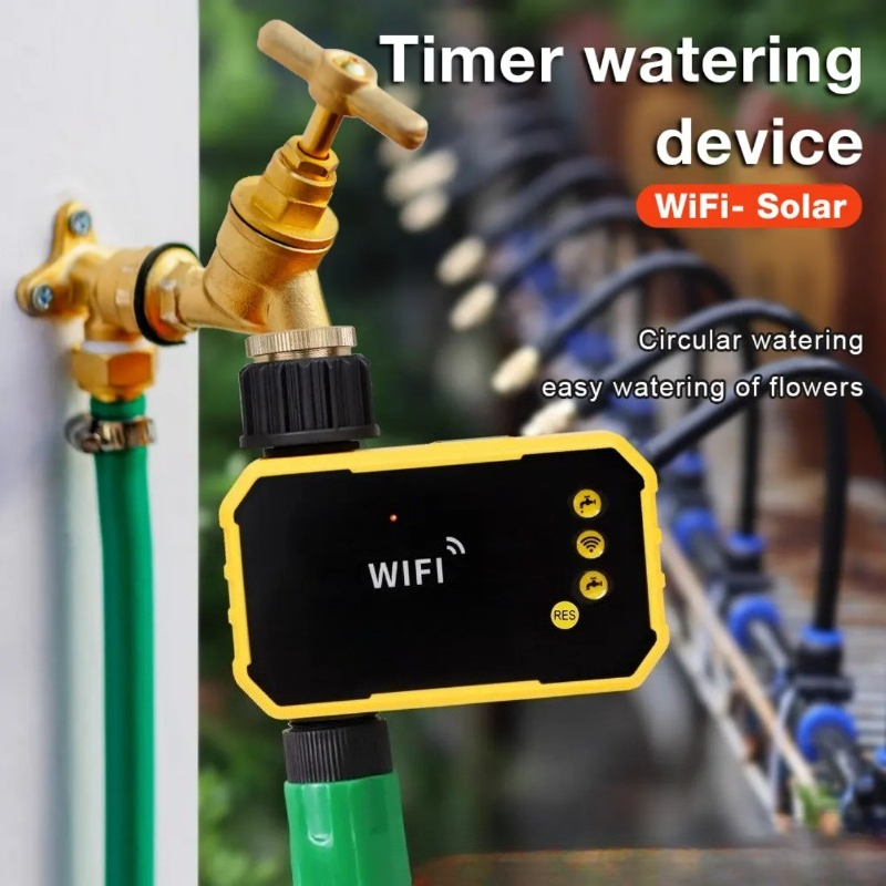 Солнечный WiFi-таймер для поли – обзор и цена Rain Sensor For Irrigation Timer