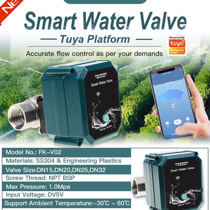 Умный контроллер водяного клап – обзор и цена Tuya Zigbee Garden Irrigation Controller