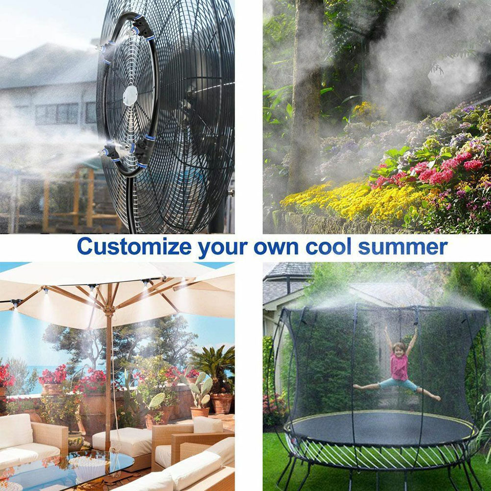 Комплект для капельного орошен – обзор и цена Mist Cooling System Outdoor Patio 15M