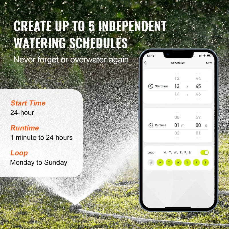 Умный Wi-Fi таймер для полива  – обзор и цена Wifi Water Timer Hose Faucet Smart