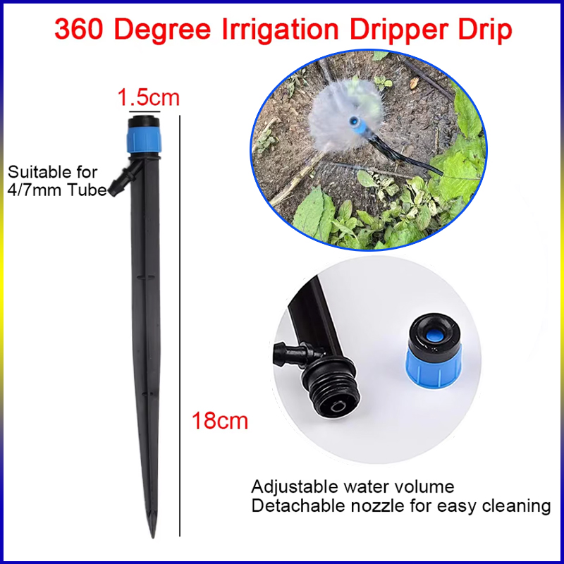 ZK 20/50 шт. Регулируемые на 3 – обзор и цена Drip Emitters Adjustable 360 Micro