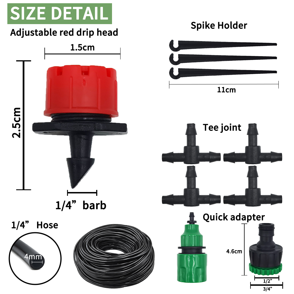Микросистема капельного орошен – обзор и цена Drip Irrigation System Automatic Kit